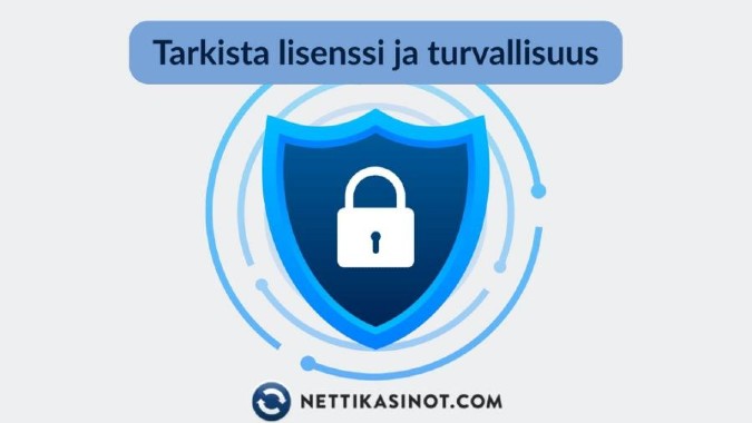 Valitse nettikasino, joka toimii turvallisella pelilisenssillä