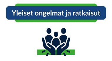 Yleiset ongelmat ja ratkaisut