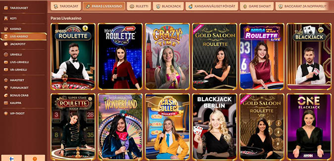 Cleobetra Live Casino