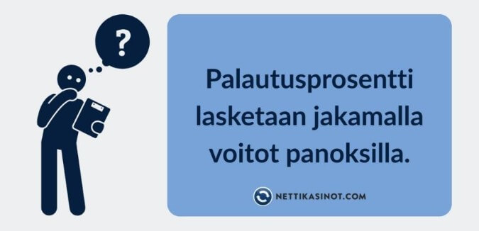 RTP-n laskukaava on yksinkertainen