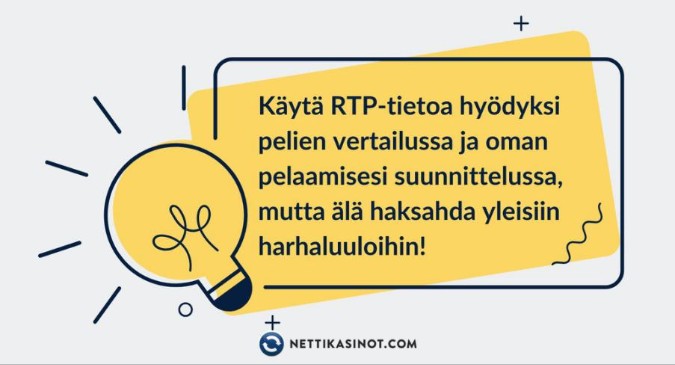 RTP on hyödyllinen työkalu pelaamisen suunnitteluun