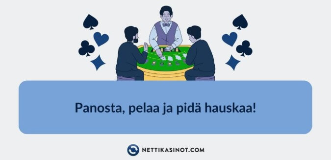 Tutustu blackjackiin pelaamalla