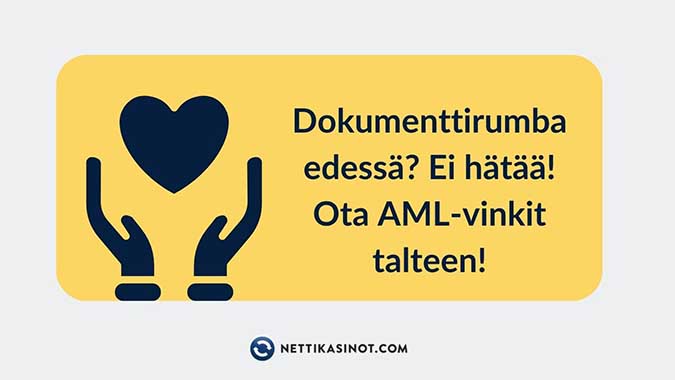 Vinkit helpompaan AML-prosessiin