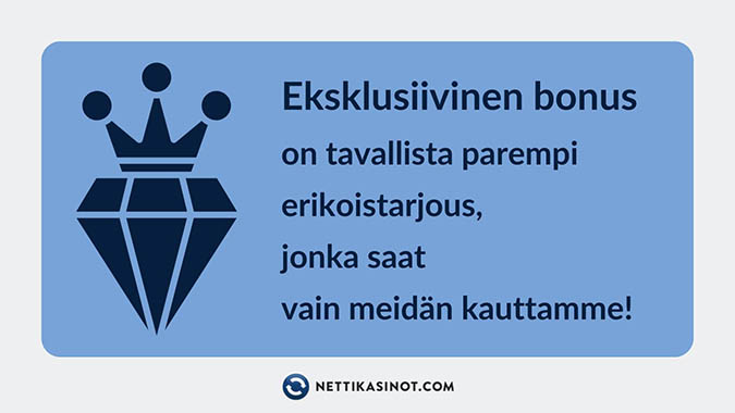 Eksklusiiviset bonukset vs. normaalit tarjoukset