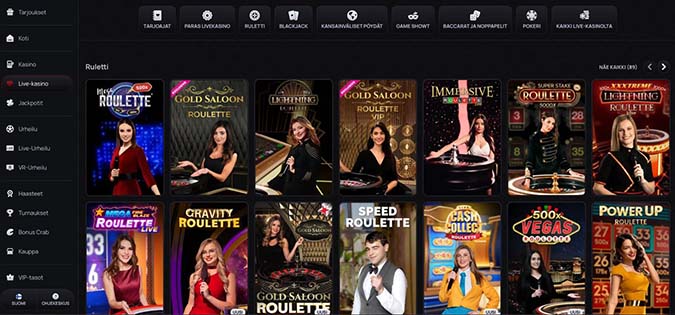 Casinova Live Casino