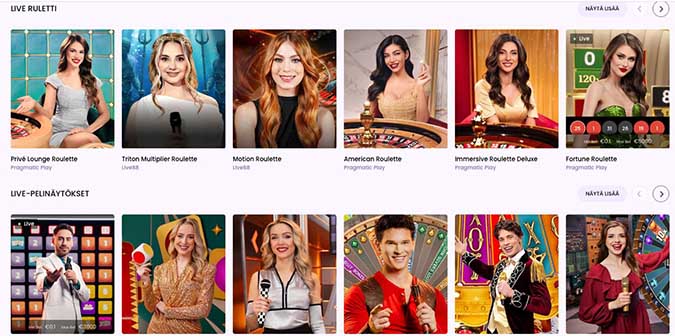 Rullat Live Casino
