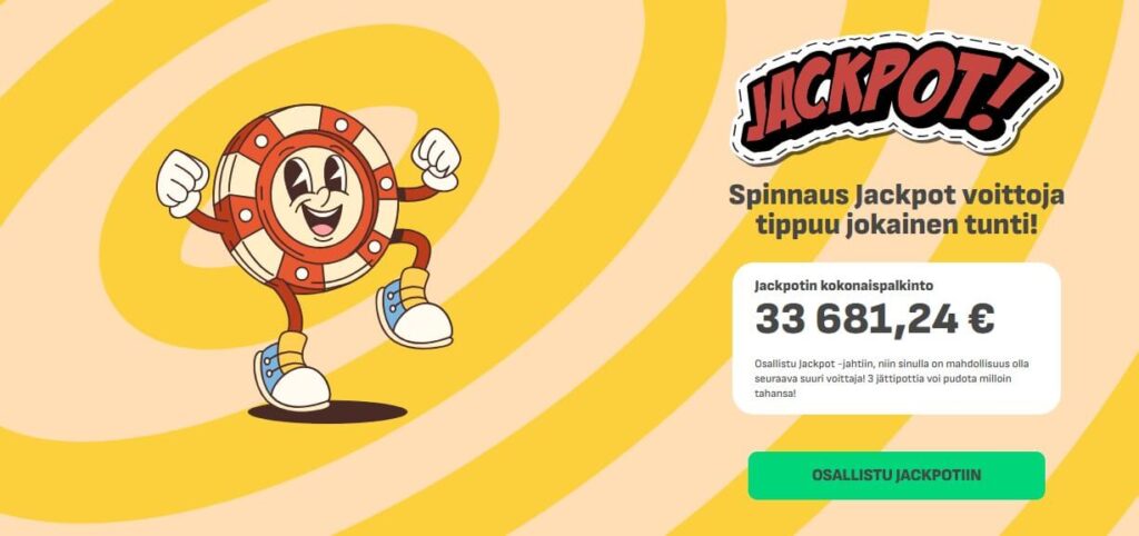 Spinnaus jackpot