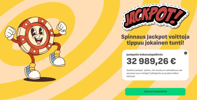 Spinnaus jackpot