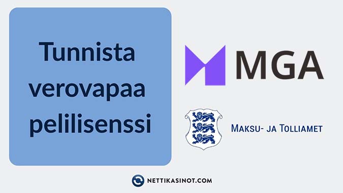 Tunnista lisenssi – Euroopan talousalueen kasinoilta napatut voitot ovat verovapaita