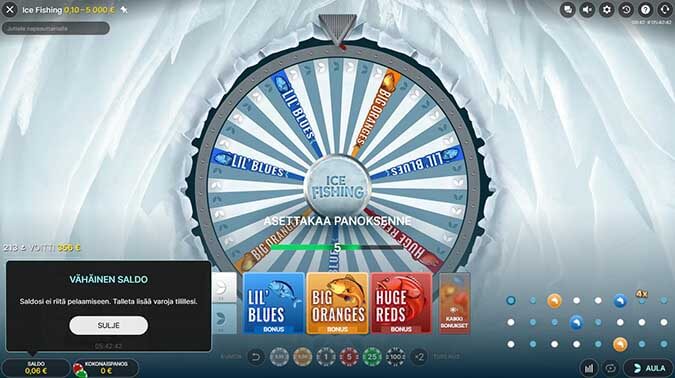 Icefishing live wheel 
