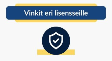 Vinkit eri lisensseille