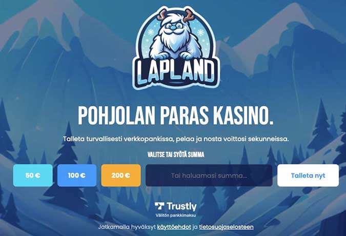 Lapland Casino talletus