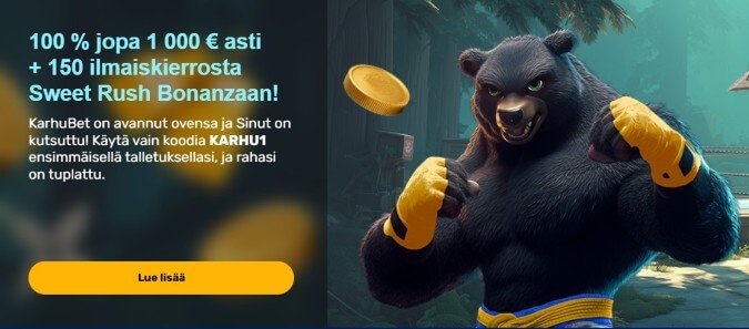 KarhuBet Casino Bonus