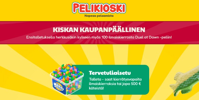 Pelikioski bonus Pelikioski bonus