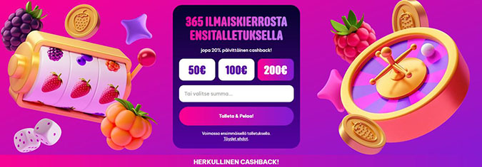 Berriez Casino Bonus