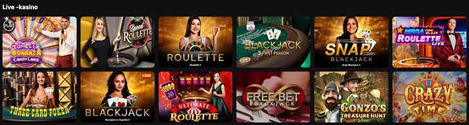 Free Spinza Live Casino Free Spinza Live Casino