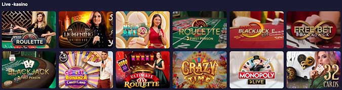 Rizzio Live Casino