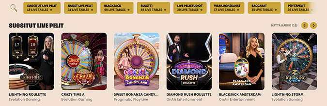 Tykitys Live Casino Tykitys Live Casino