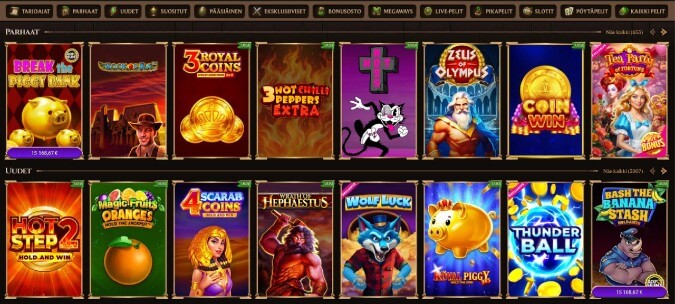 Lanista Casinon pelit Lanista Casinon pelit