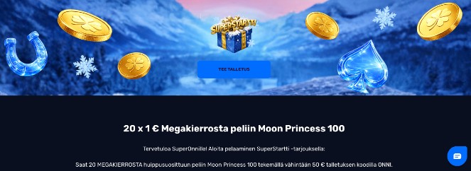 SuperOnni bonuskoodit SuperOnni bonuskoodit